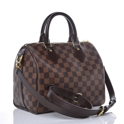 Louis Vuitton Damier Ebene Speedy Bandouliere 25 4 of 8