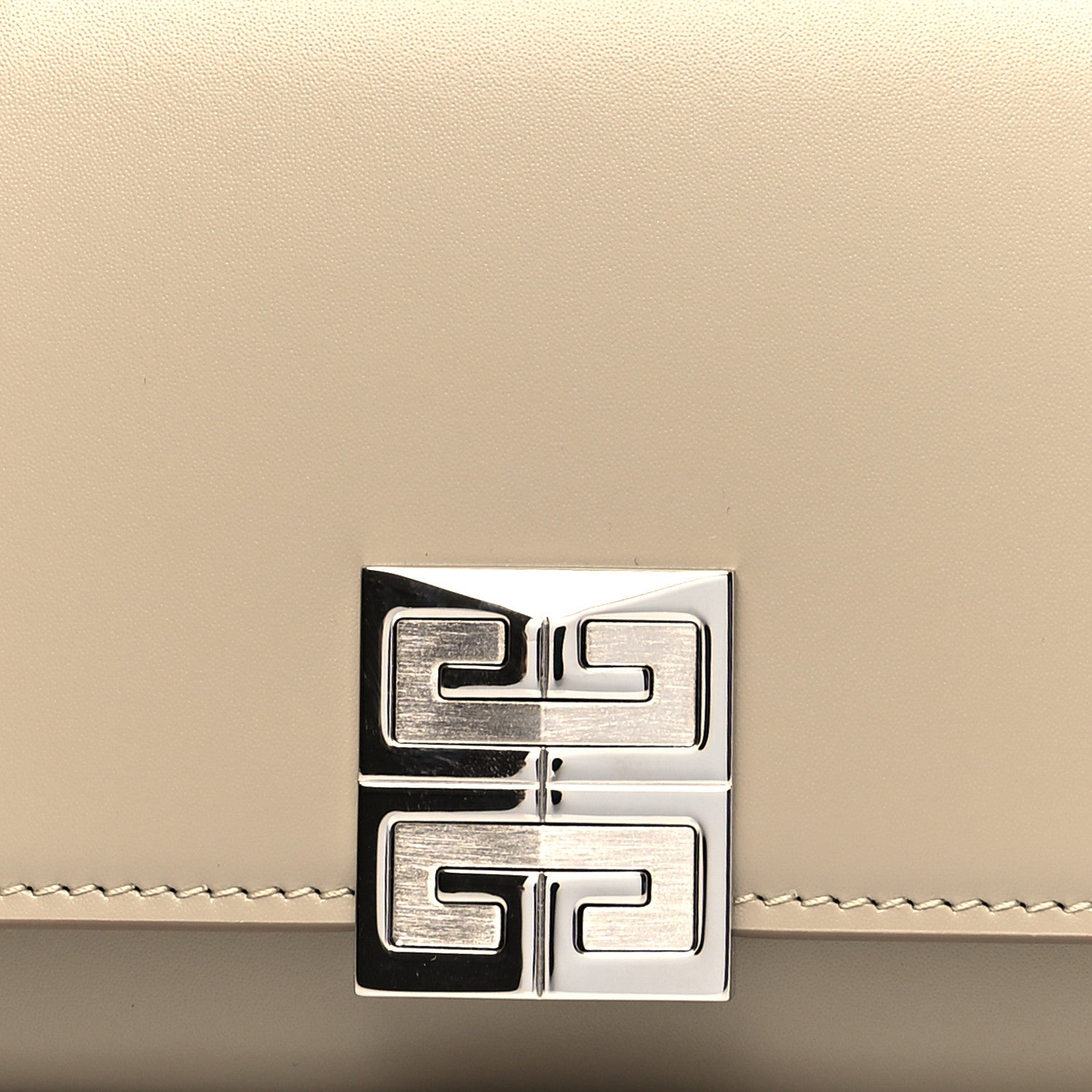Givenchy Calfskin 4G Wallet on Chain Dune 6 of 9