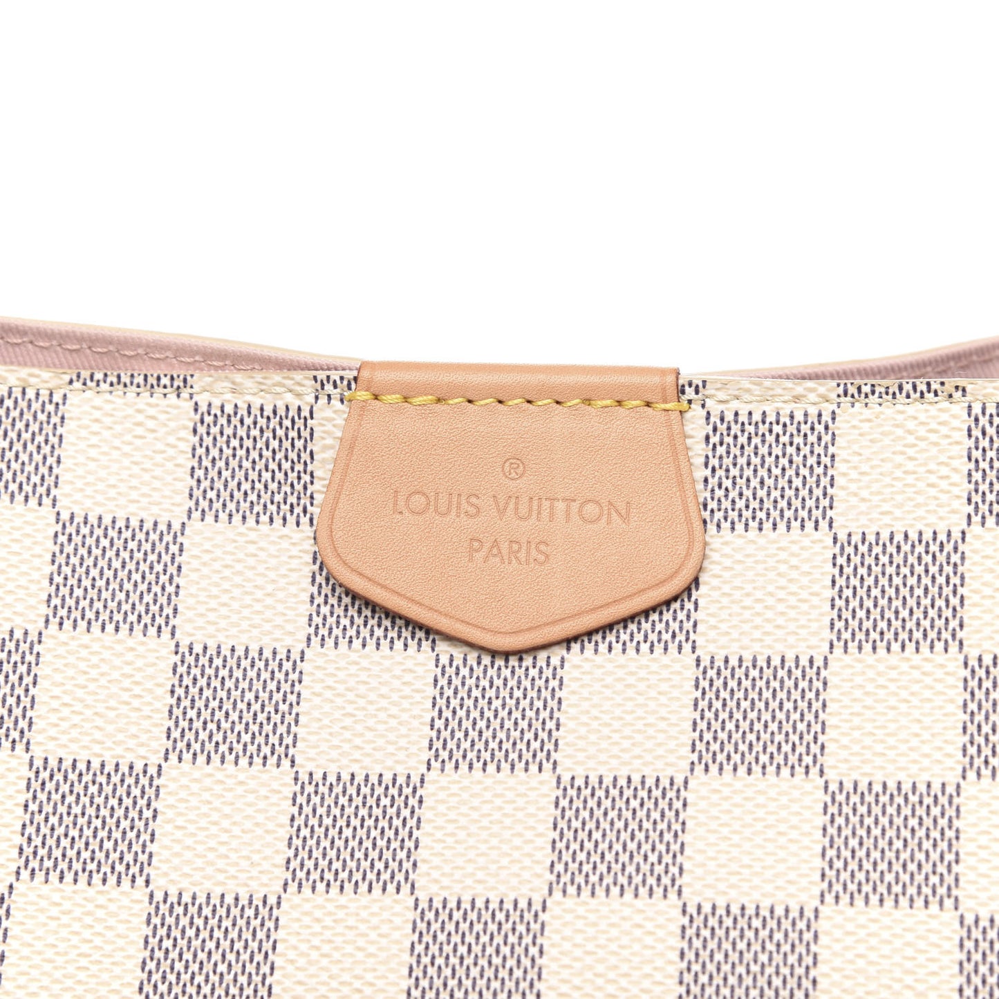 Damier Azur Graceful MM Rose Ballerine
