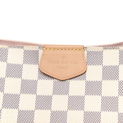 Louis Vuitton Damier Azur Graceful MM Rose Ballerine 12 of 12