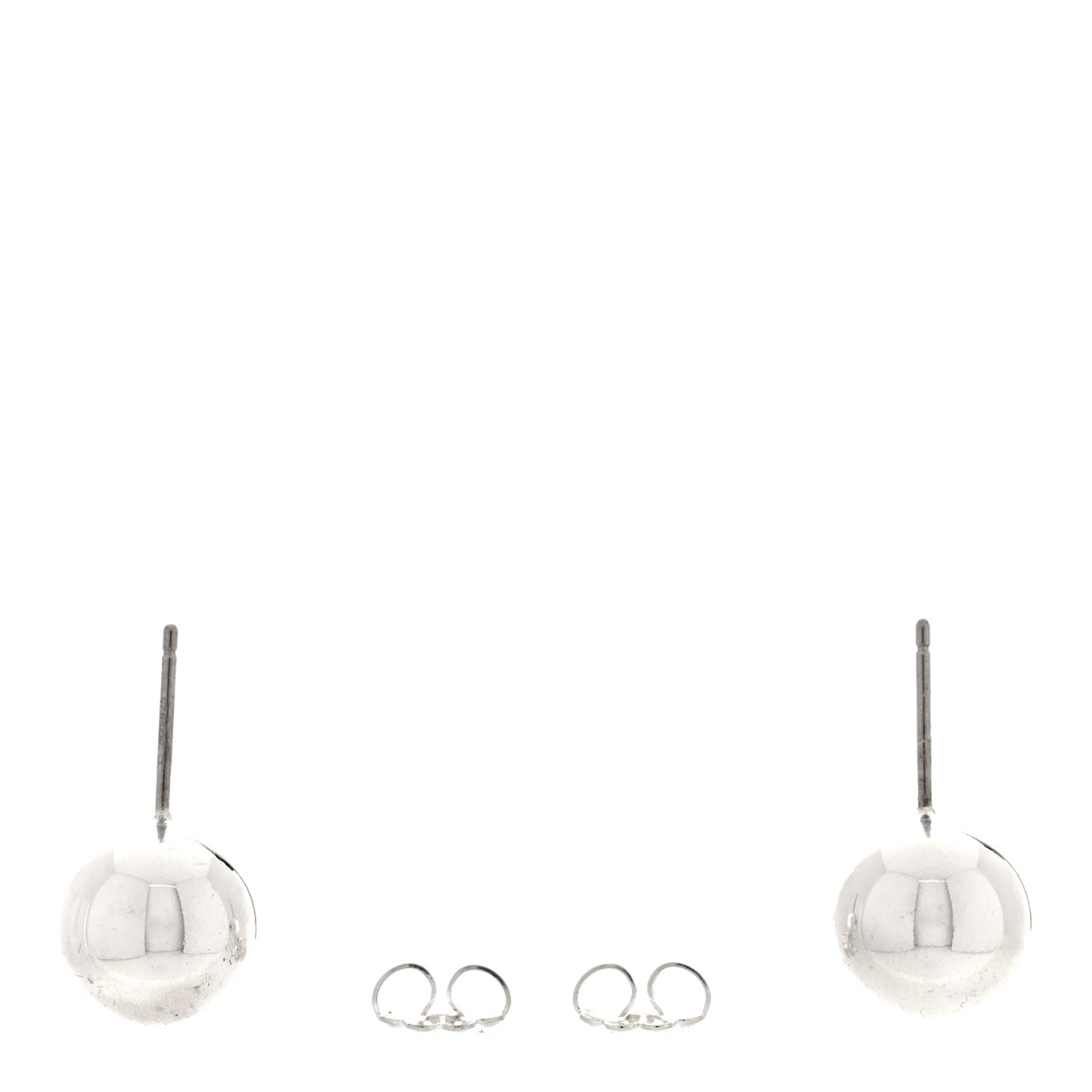 Sterling Silver 10mm HardWear Ball Earrings