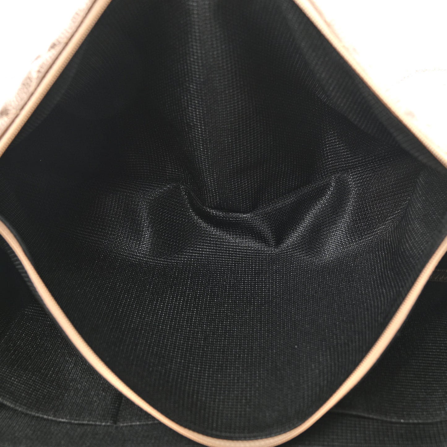 Metallic Calfskin Quilted XXL Travel Flap Bag Gold