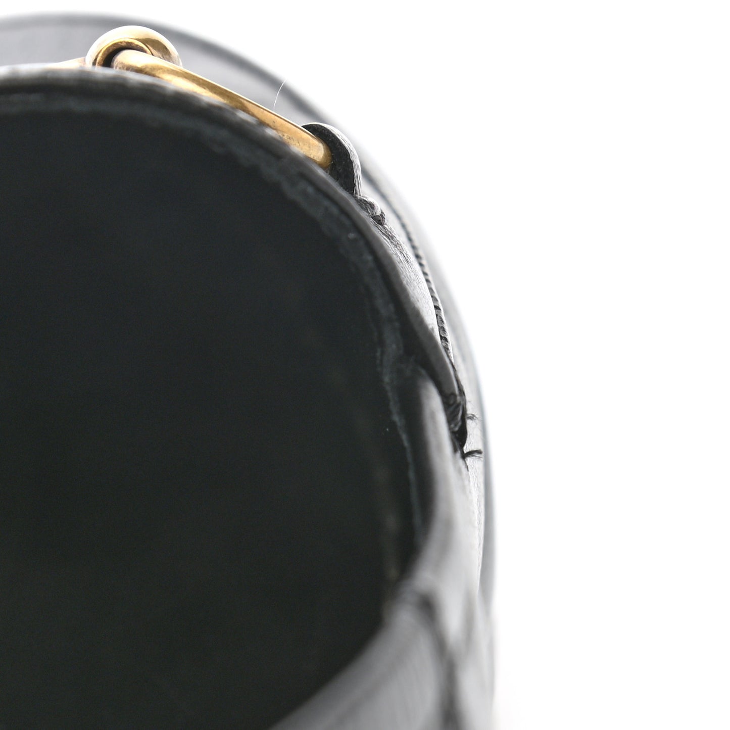 Lambskin Womens Brixton Horsebit Loafers 37 Black