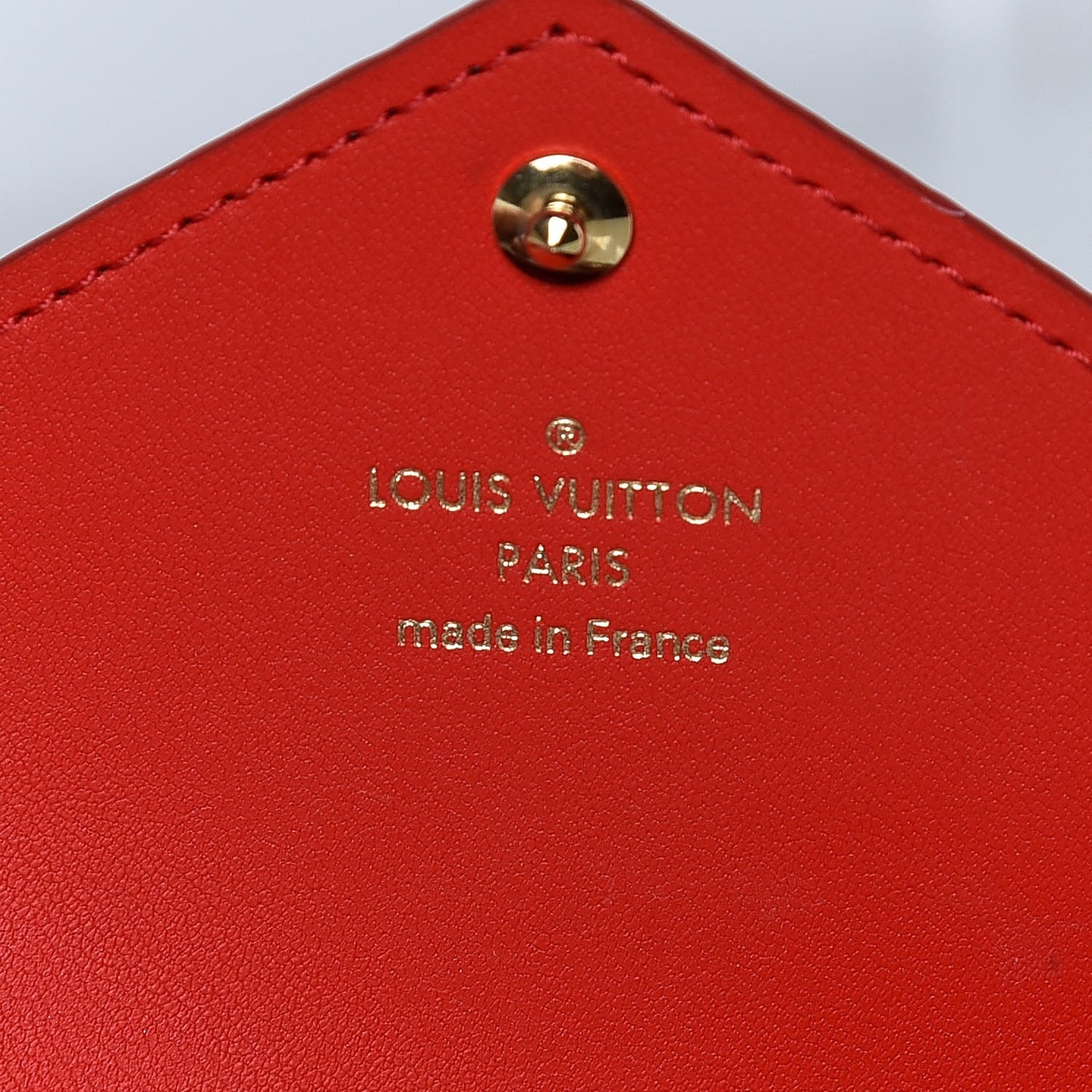 Monogram Medium Kirigami Pochette Insert Coquelicot