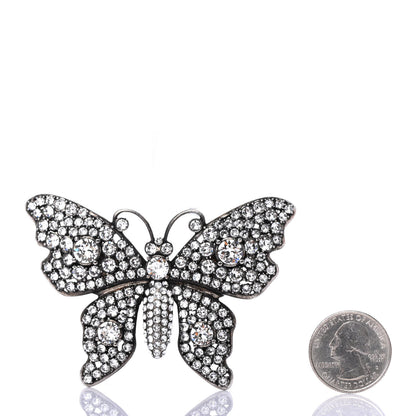 Gucci Crystal Butterfly Brooch 2 of 4