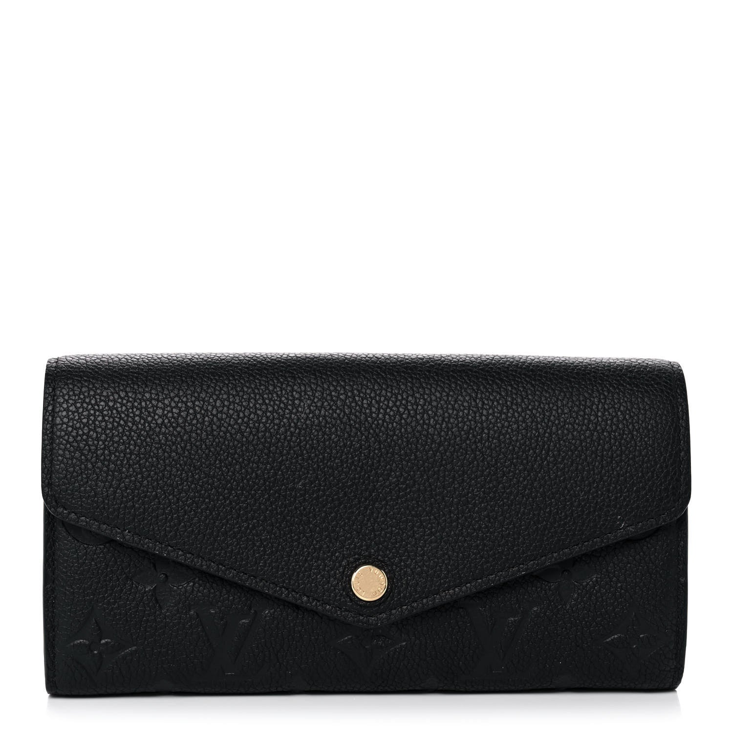 Louis Vuitton Empreinte Sarah Wallet NM Black 1 of 11