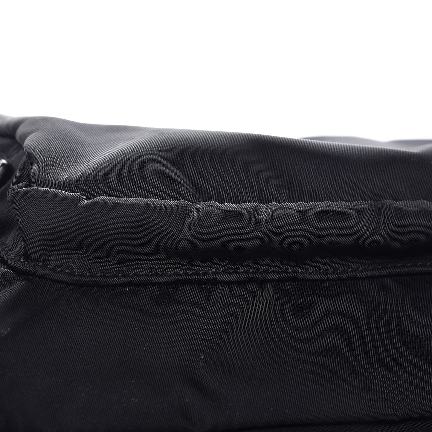 Tessuto Nylon Vela Diaper Bag Black