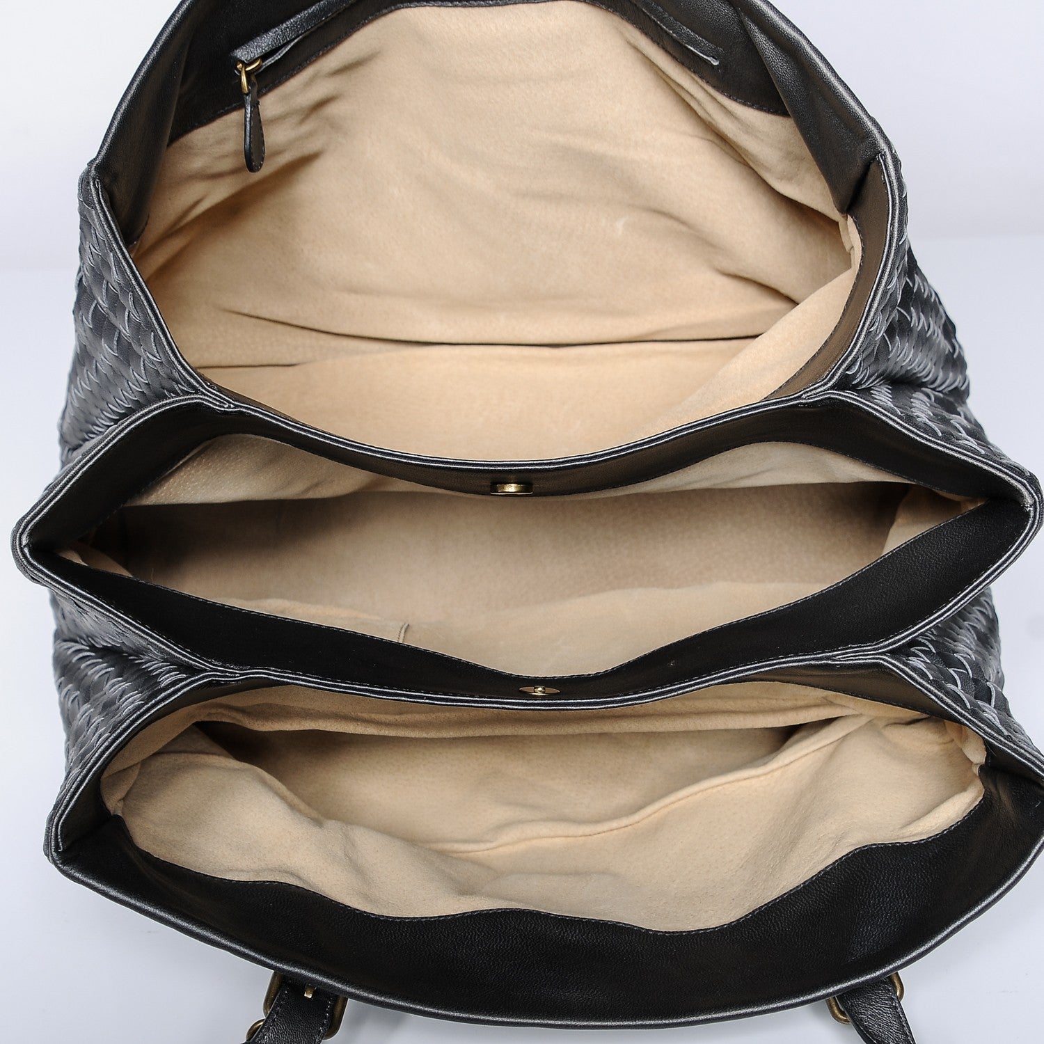 Bottega Veneta Nappa Intrecciato Medium Roma Tote Ferro 5 of 6