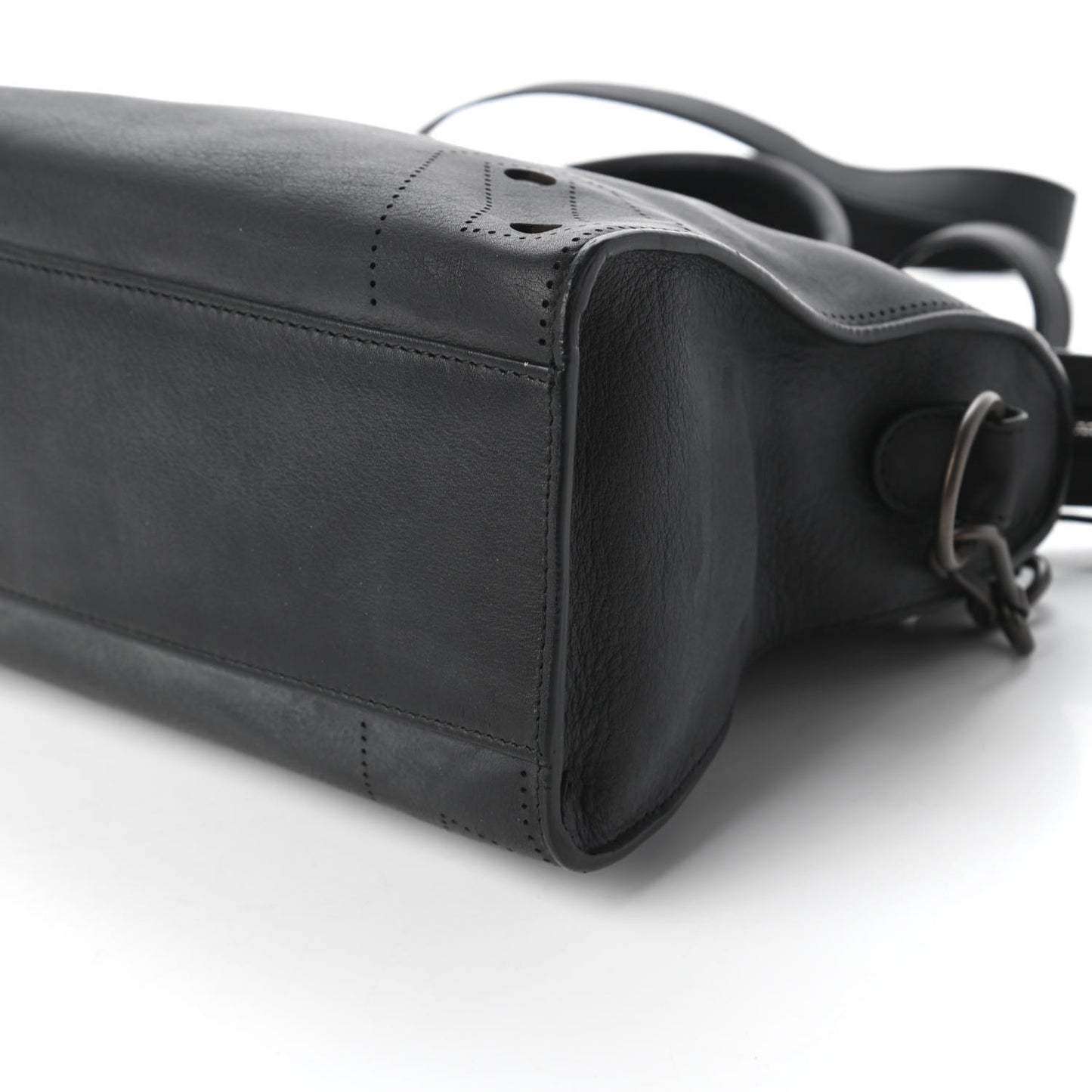Veau Soyeux Perforated Blackout Hardware S City Black