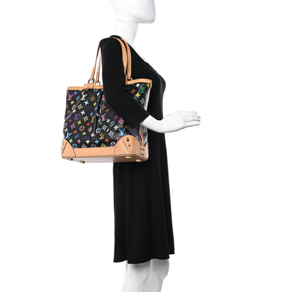 Louis Vuitton Monogram Multicolor Sharleen MM Black 2 of 11
