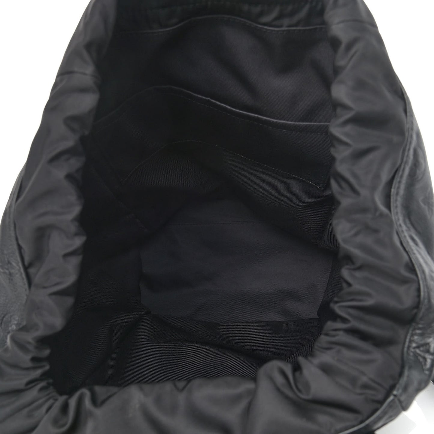 Calfskin Monogram Shadow Discovery Backpack Black