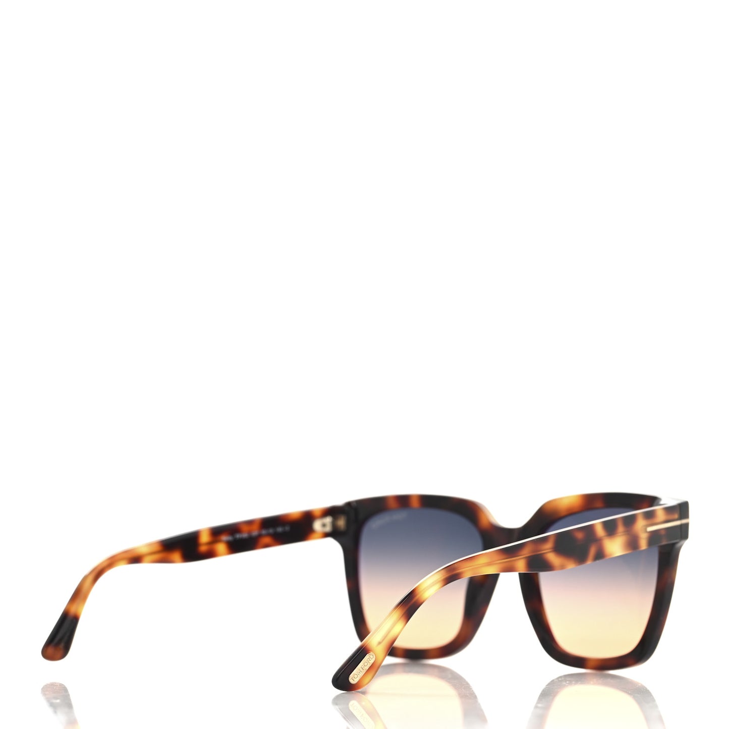 Acetate Selby Square Sunglasses TF952 Tortoise