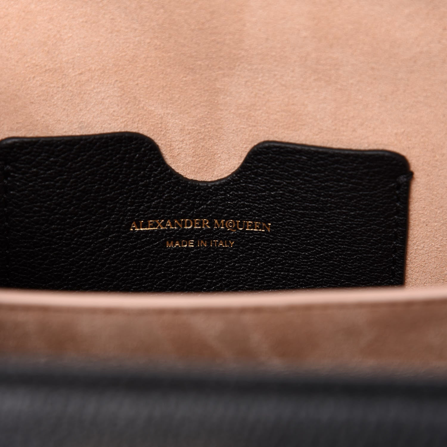 Alexander McQueen Fine Grain Goatskin Box Shoulder Bag 19 Black 9 of 13