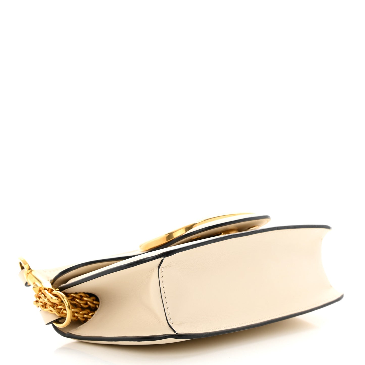 Calfskin Vlogo Small Loco Shoulder Bag Light Ivory
