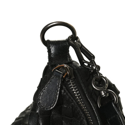 Bottega Veneta Nappa Intrecciato Small Shoulder Bag Black 12 of 12