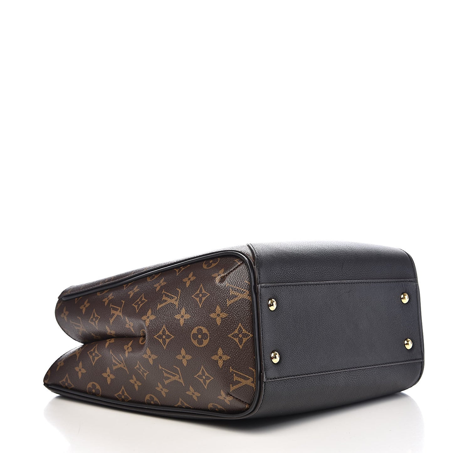 Calfskin Monogram Kimono Tote Black