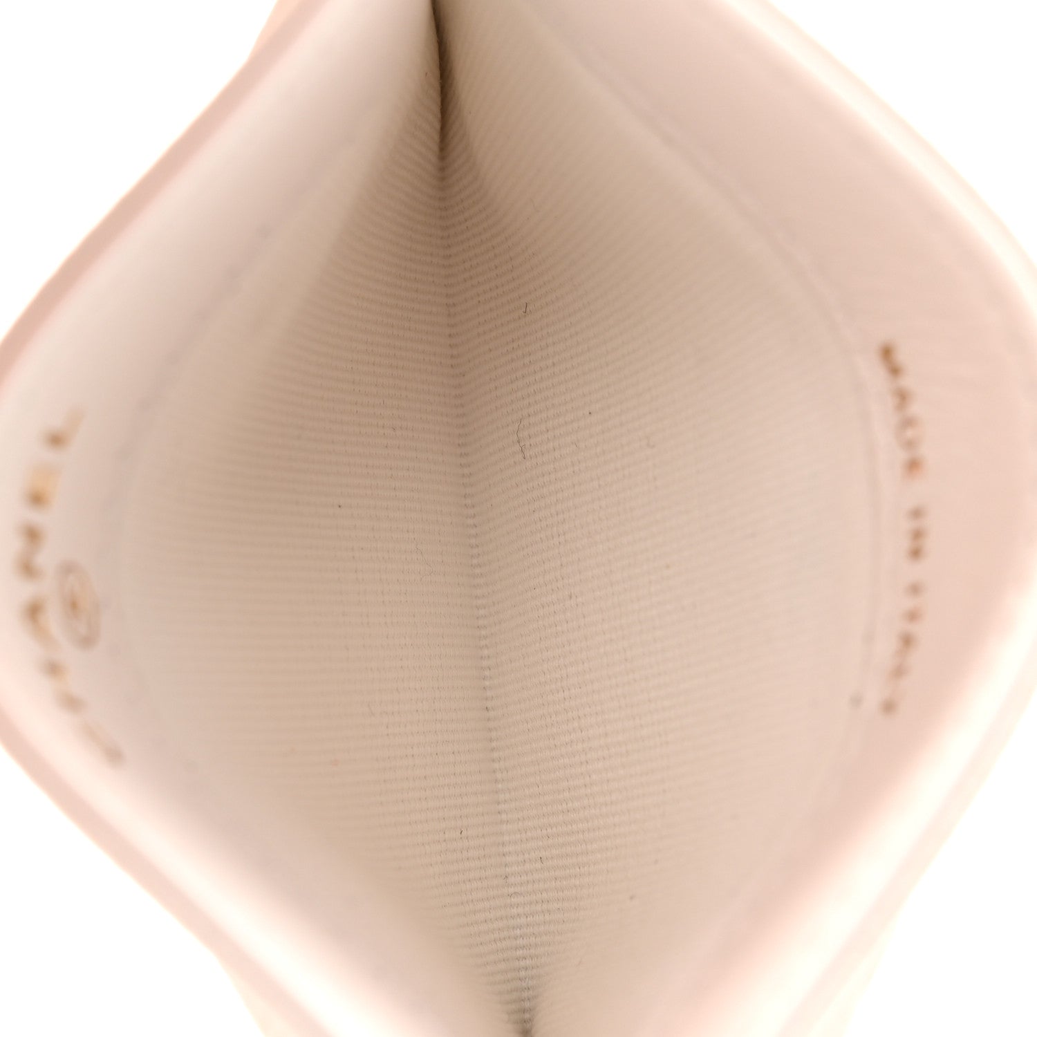 Chanel Caviar Quilted Card Holder White White 5 of 9