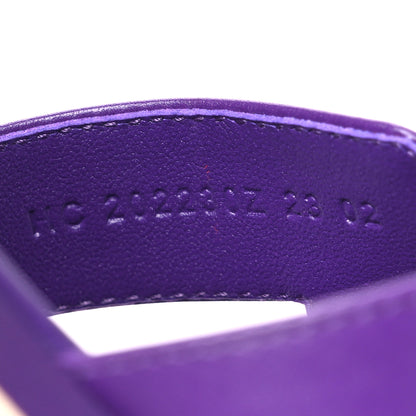 Hermes Calfskin Oran Sandals 39.5 Violet Majorette 10 of 11