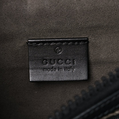 Gucci GG Supreme Monogram Belt Bag Black 6 of 11
