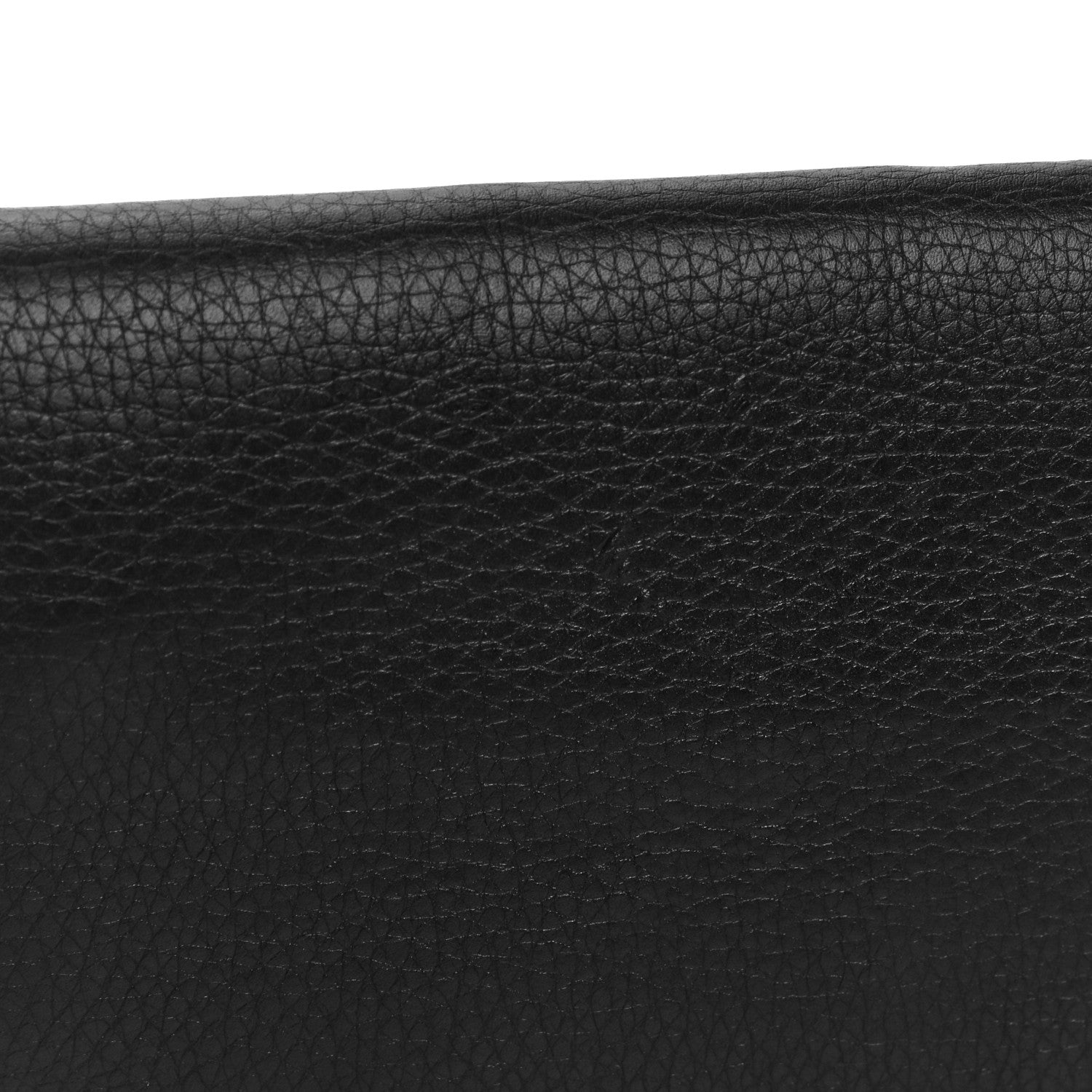 Gucci Pebbled Calfskin Medium Soho Clutch Black 17 of 19