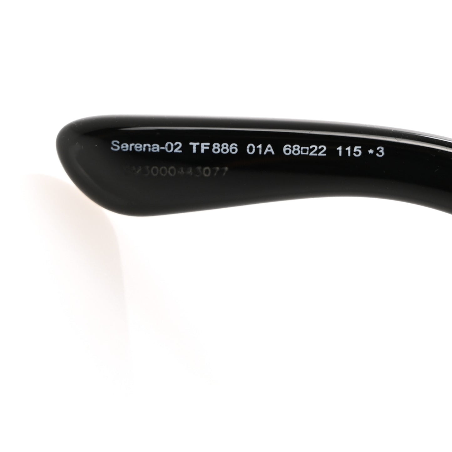 Acetate Serena TF886 Sunglasses Black