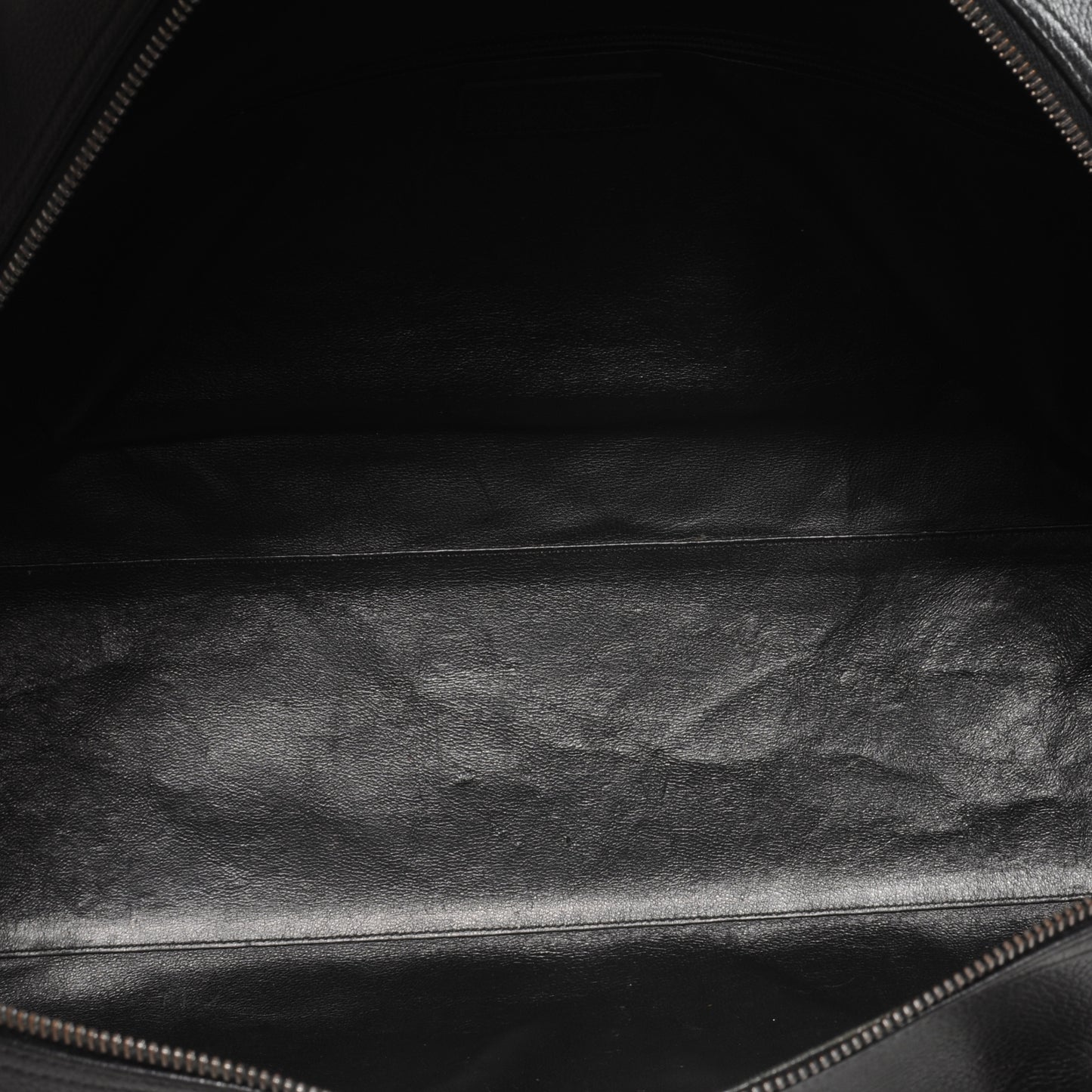 Caviar and Patent Leather Quilted XL Bowler Black
