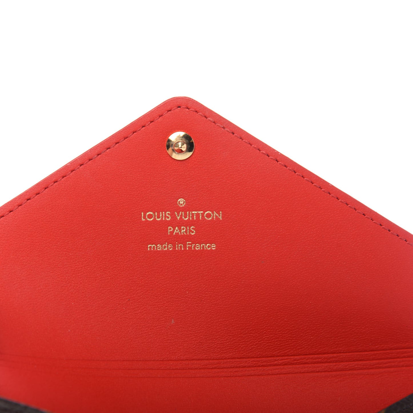 Monogram Medium Kirigami Pochette Insert Coquelicot