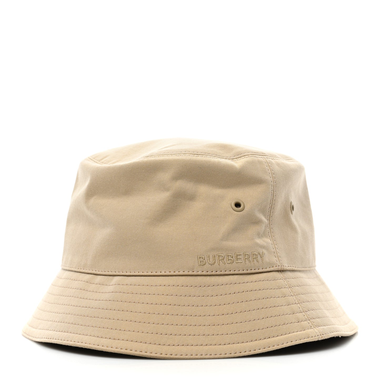 Cotton Gabardine Bucket Hat L Honey