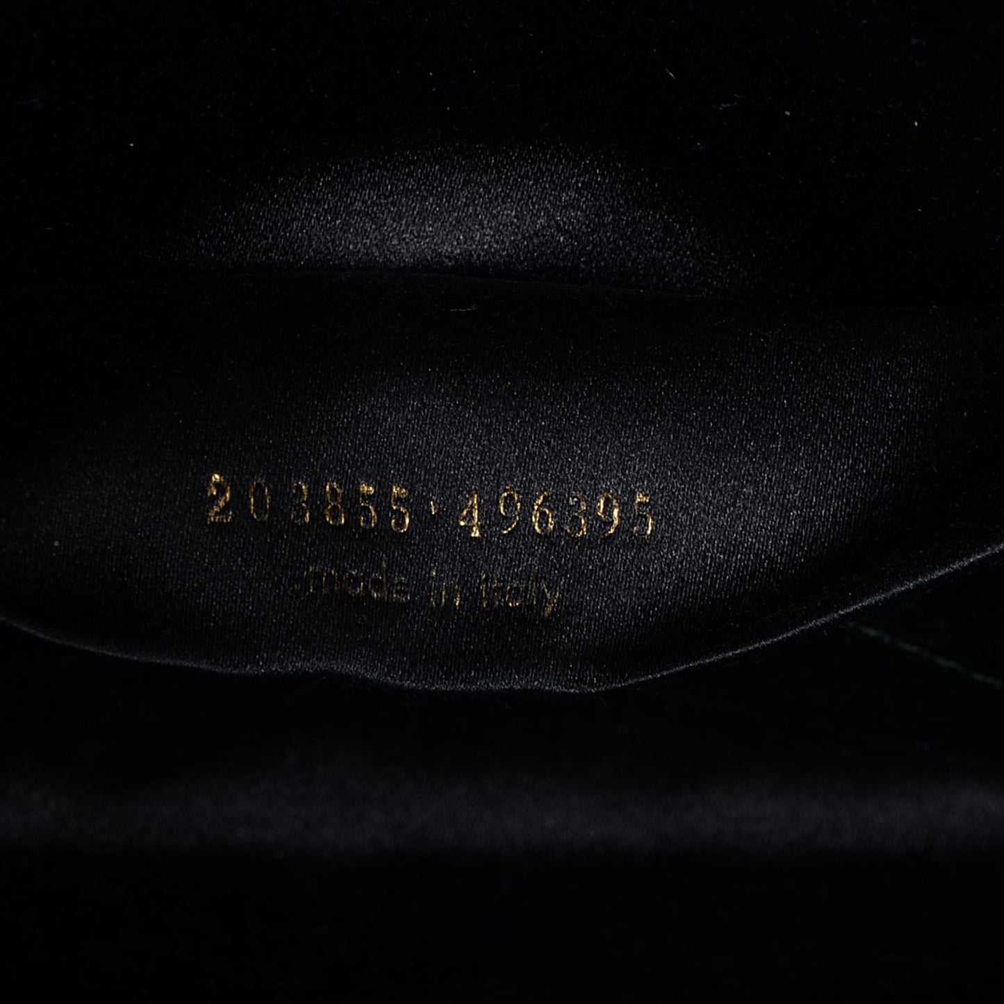 Textured Patent Monogram Large Belle De Jour Clutch Black