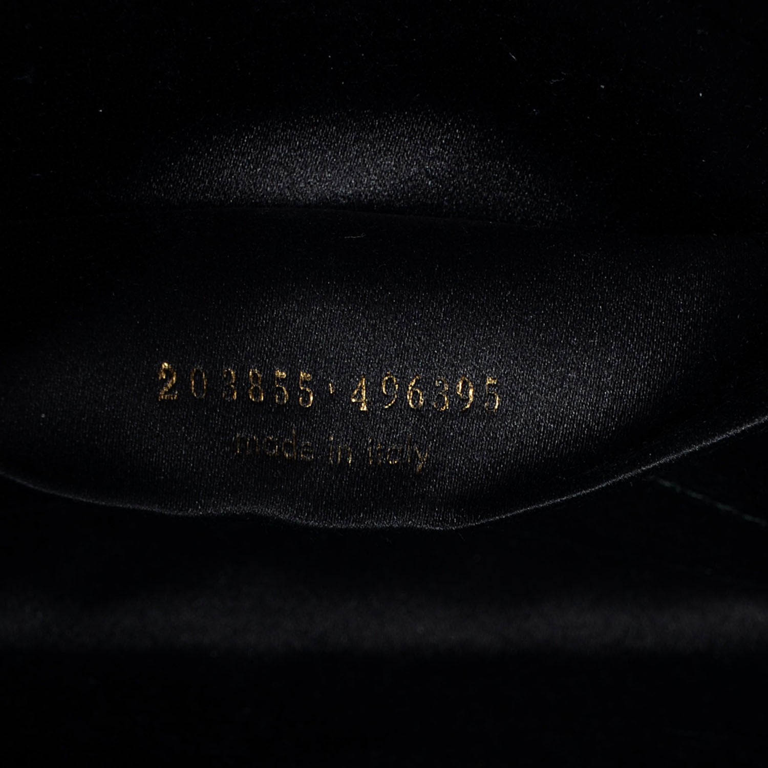 Saint Laurent Textured Patent Monogram Large Belle De Jour Clutch Black 8 of 8