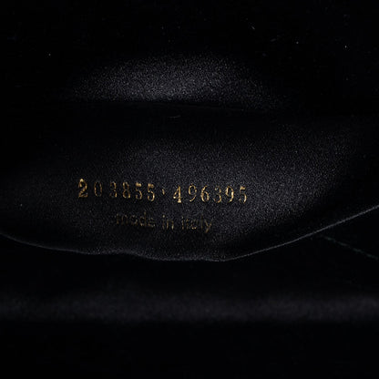 Saint Laurent Textured Patent Monogram Large Belle De Jour Clutch Black 8 of 8