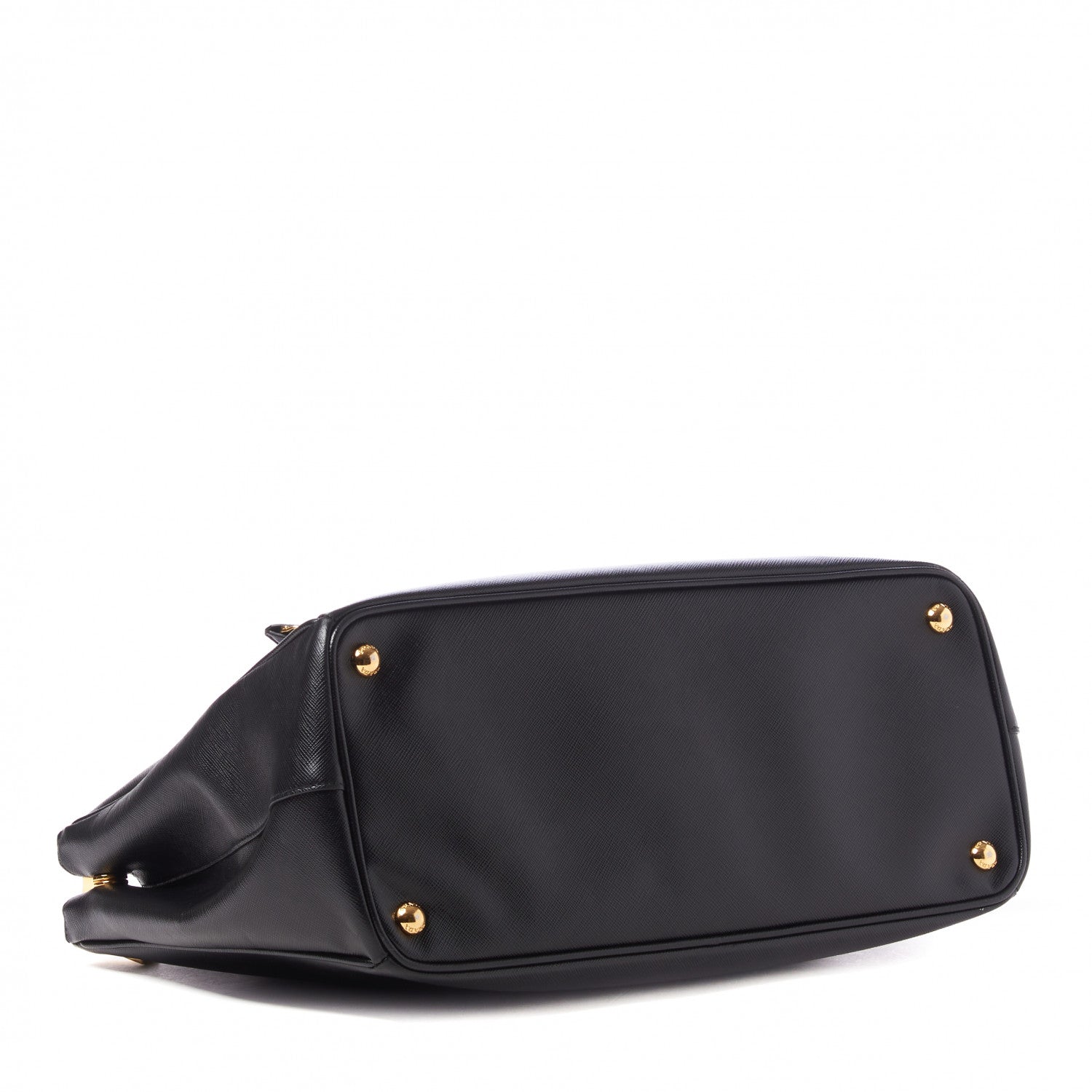 Prada Saffiano Large Galleria Double Zip Tote Black 4 of 9