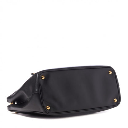 Prada Saffiano Large Galleria Double Zip Tote Black 4 of 9