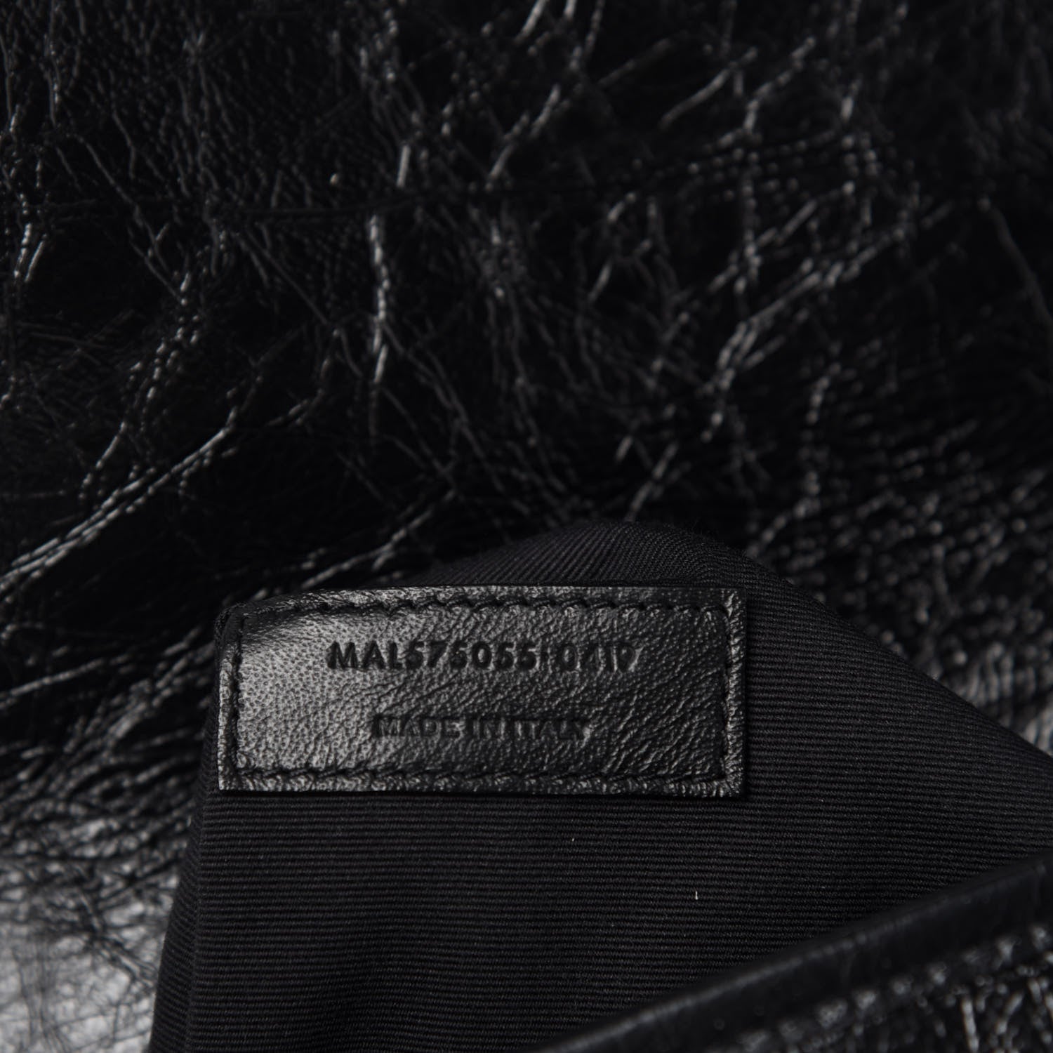 Saint Laurent Crinkled Calfskin Matelasse Monogram Medium Niki Chain Satchel Black 10 of 11