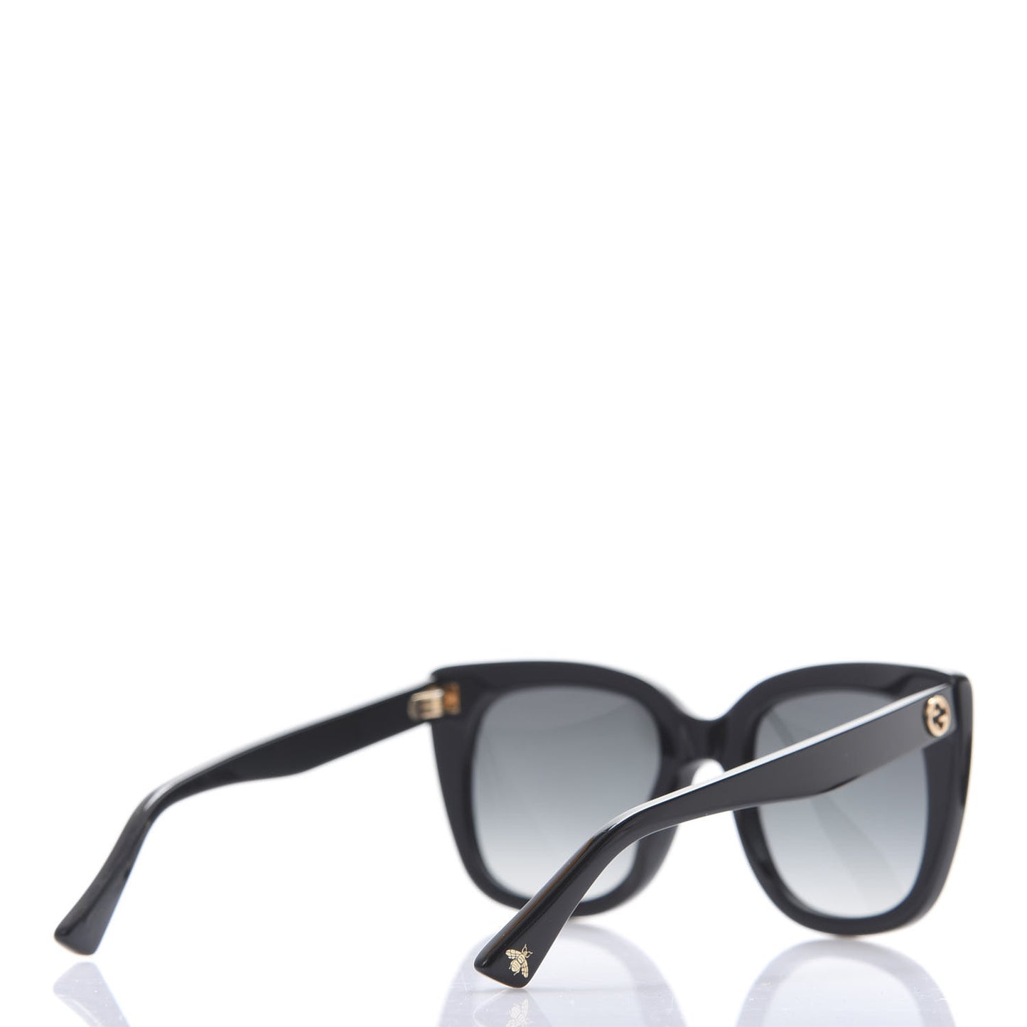 Acetate Cat Eye GG0163/S Sunglasses Black