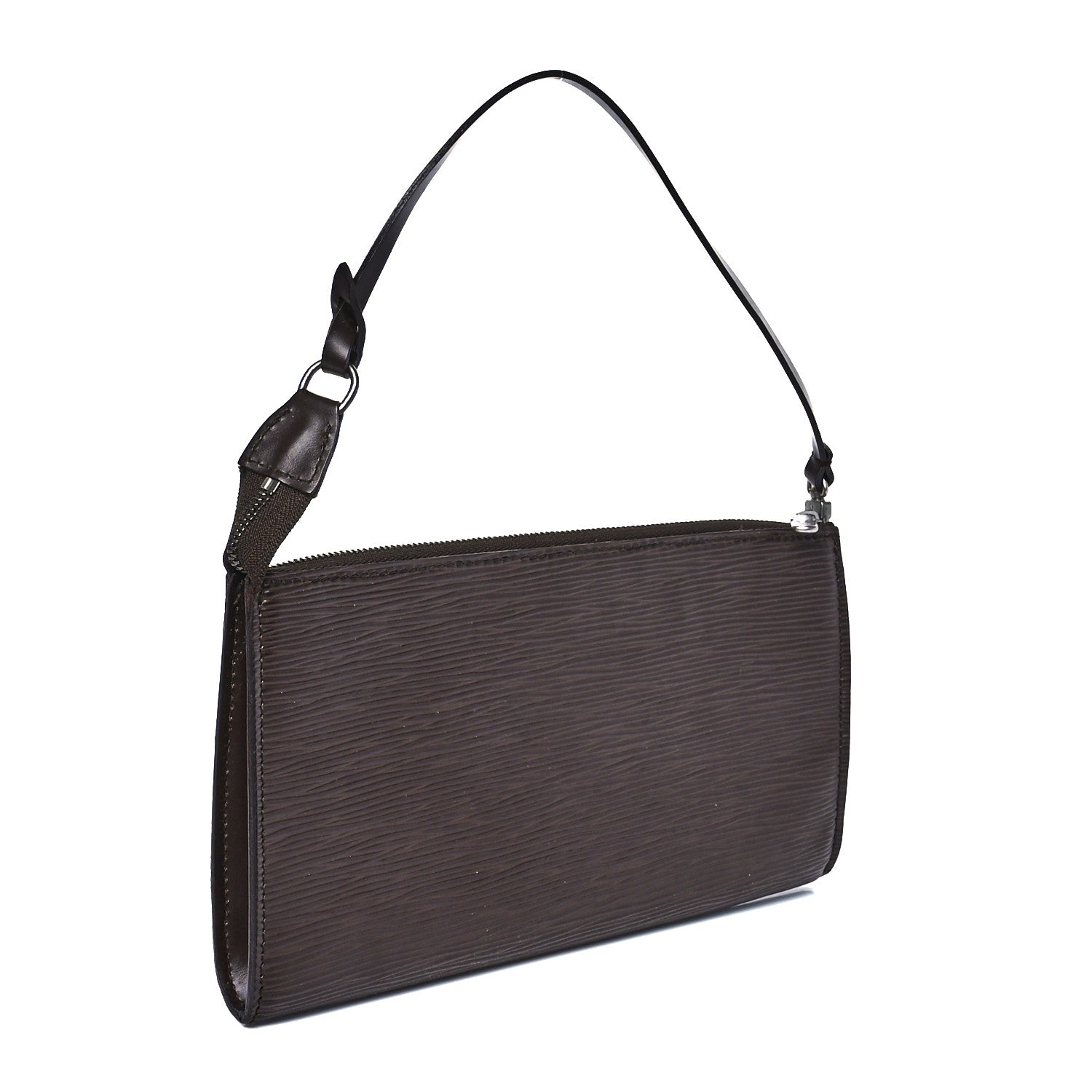 Louis Vuitton Epi Pochette Accessories 24 Moka 3 of 9