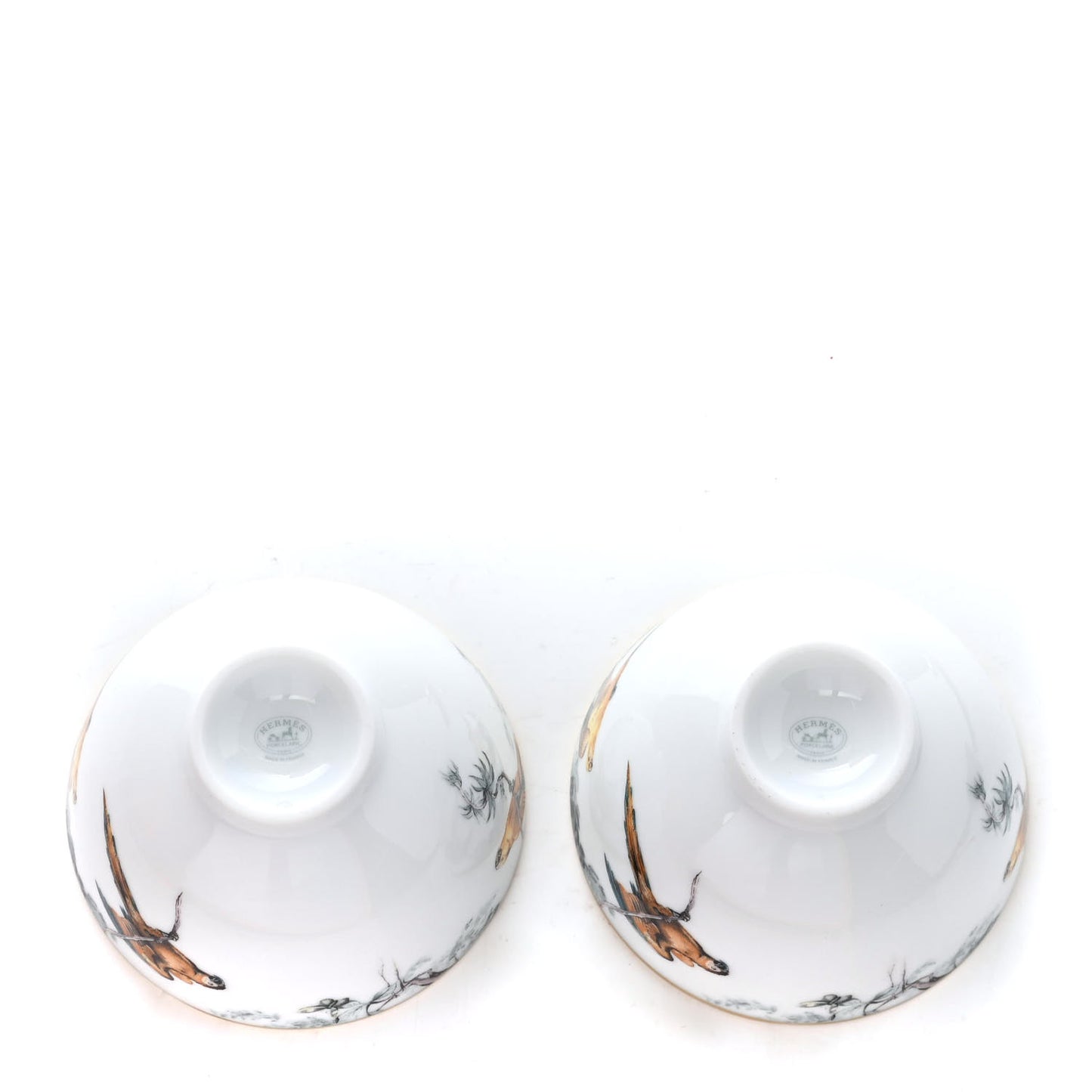 Porcelain Carnets d'Equateur Medium Bowl Set of 2
