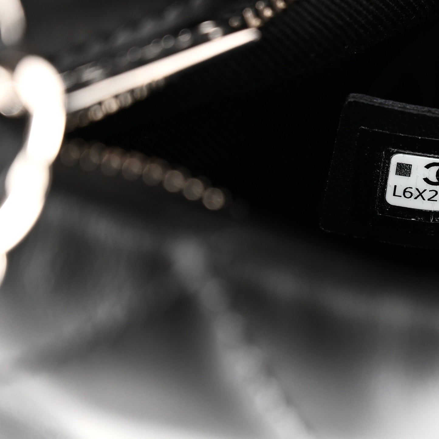 Lambskin Quilted Uniform Crossbody Bag Black