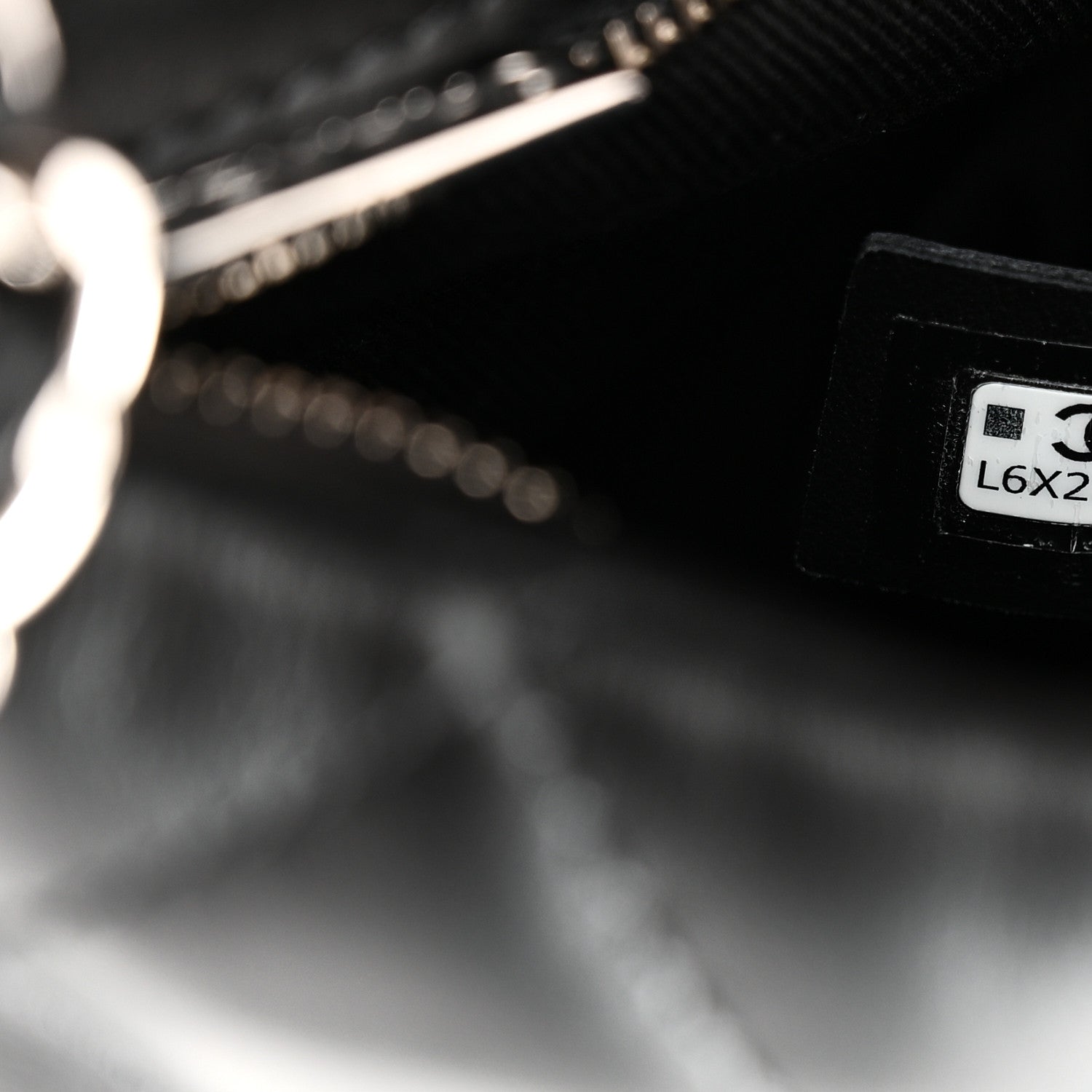 Chanel Lambskin Quilted Uniform Crossbody Bag Black 7 of 10