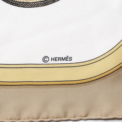 Hermes Silk Grand Apparat Scarf 90 3 of 6
