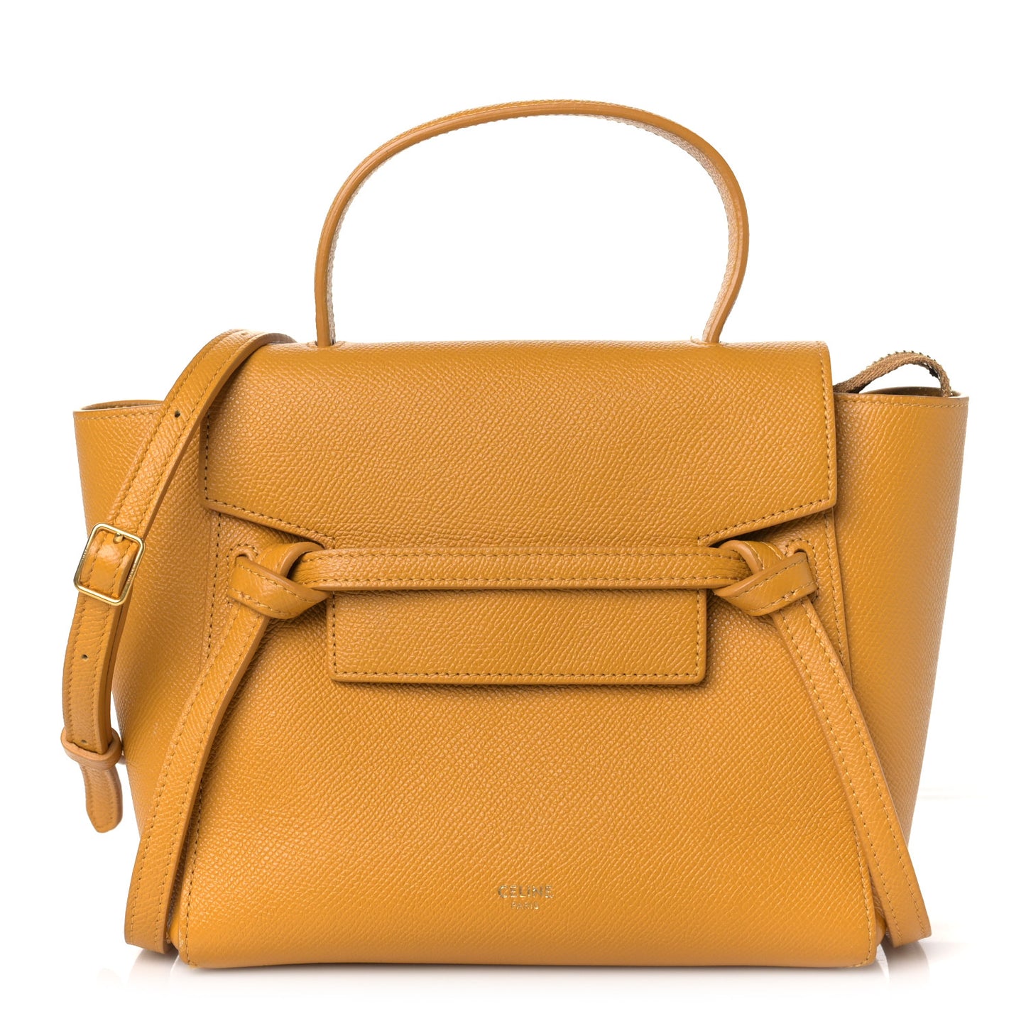 Grained Calfskin Nano Belt Bag Calendula