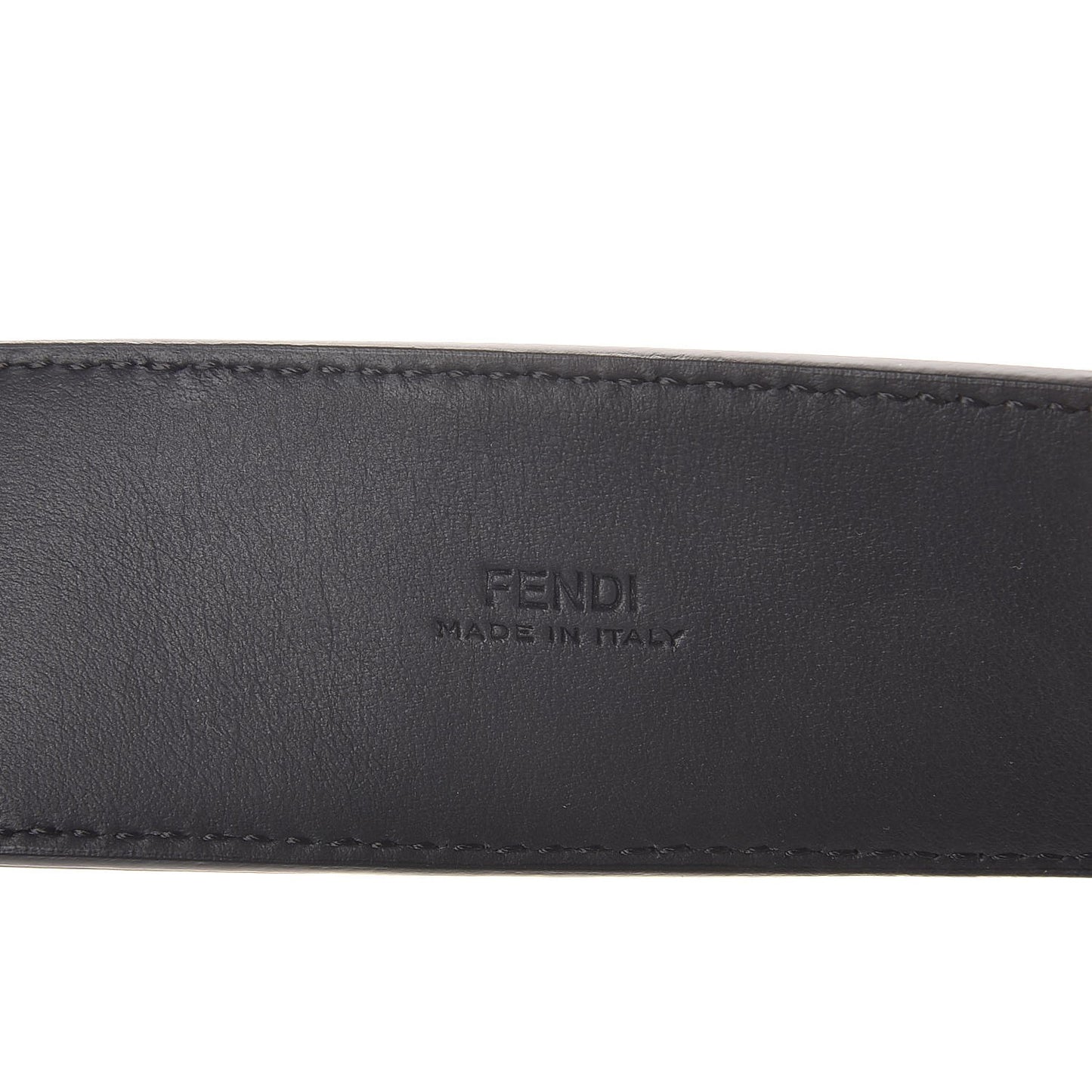Vitello Century Bi-Color FF 1974 Embossed Belt 90 36 Maya Black