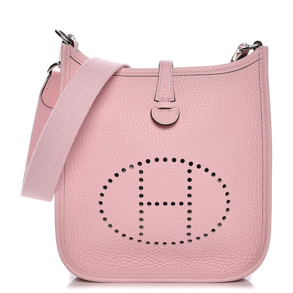 Hermes Taurillon Clemence Evelyne TPM Rose Sakura 1 of 8