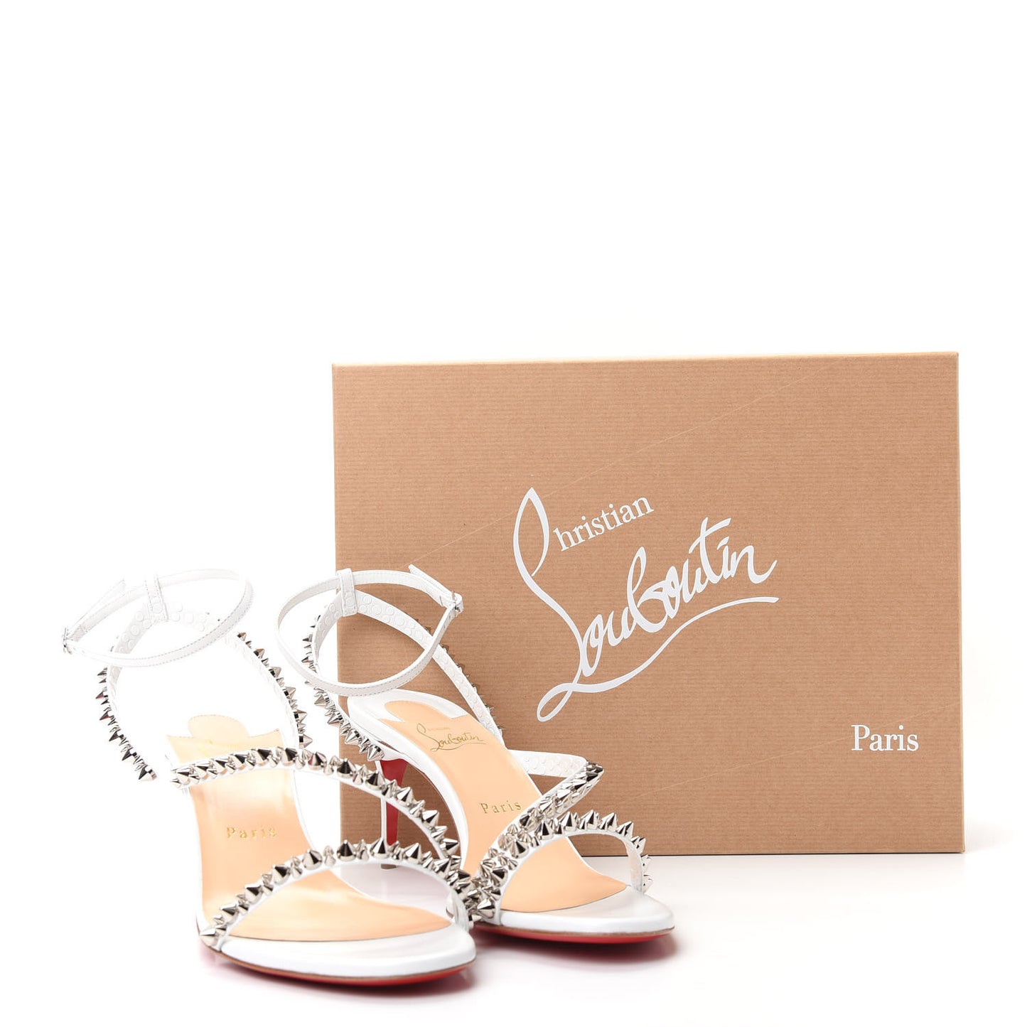 Kid Spikes Mafaldina 70 Sandals 40 White Silver