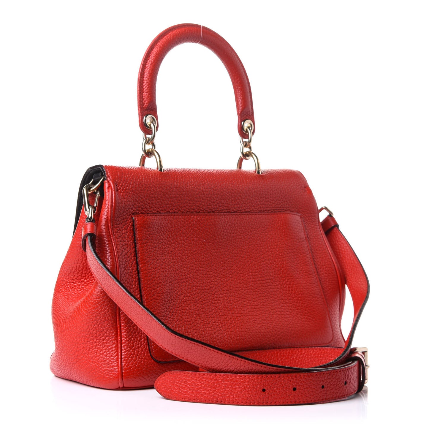 Bullcalf Small Be Dior Flap Red