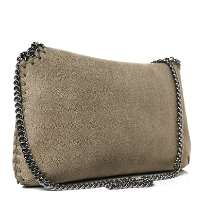 Stella McCartney Shaggy Deer Falabella Crossbody Bag Light Khaki 4 of 15