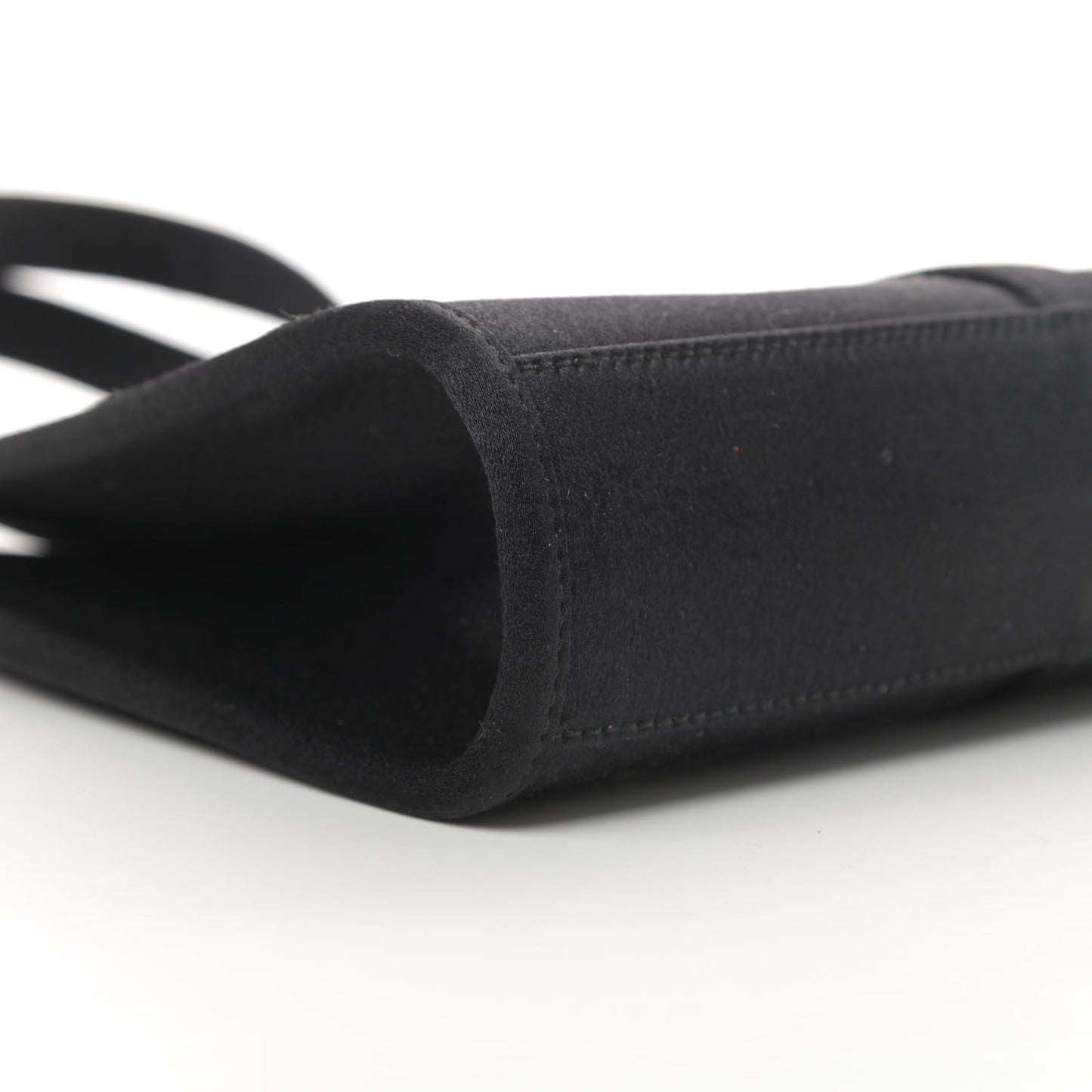 Nylon Small Bardot Shoulder Bag Black