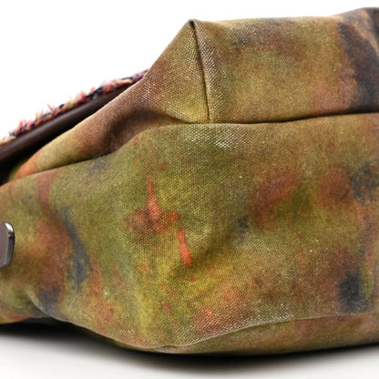 Chanel Washed Toile Large Graffiti On The Pavements Messenger Khaki Multicolor 9 of 12