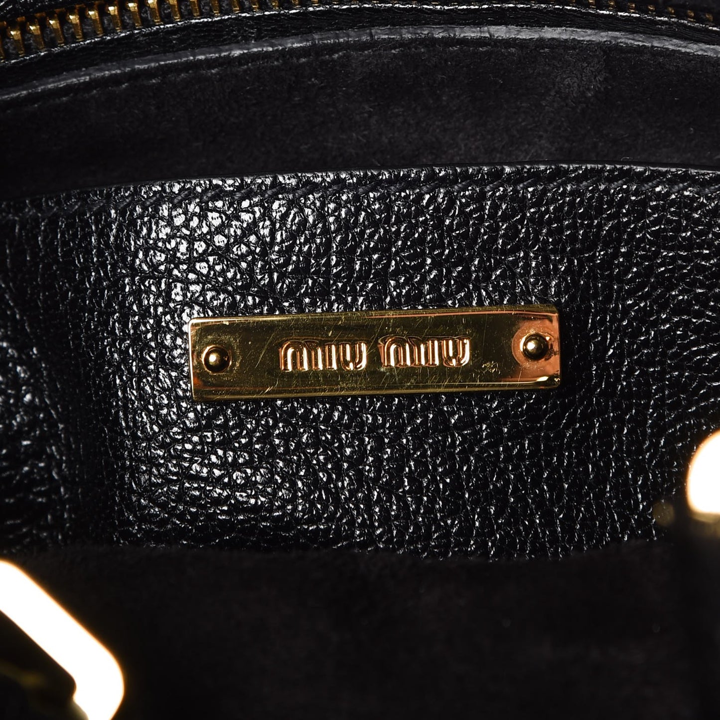 Goatskin Madras Secchiello Bucket Nero Black