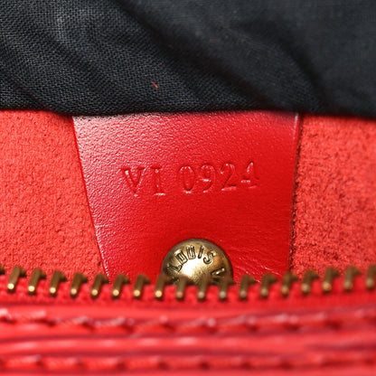Louis Vuitton Epi Speedy 25 Castillan Red 7 of 10
